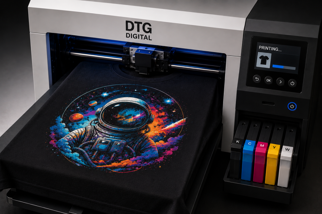 Cómo funciona la impresión DTG